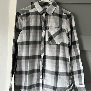 Womens Columbia Flannel button down